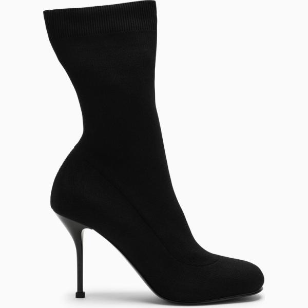 stivali Alexander McQueen nero