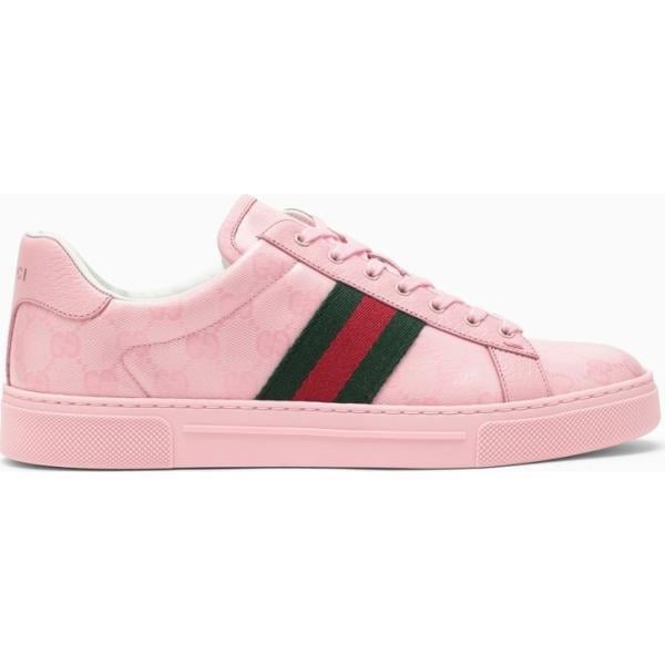 sneakers alte Gucci rosa