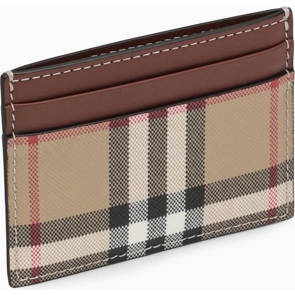 portafogli Burberry marrone a quadri