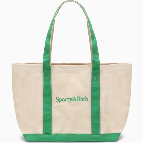borse tote Sporty & Rich bianco