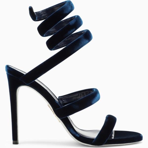 sandali col tacco René Caovilla nero