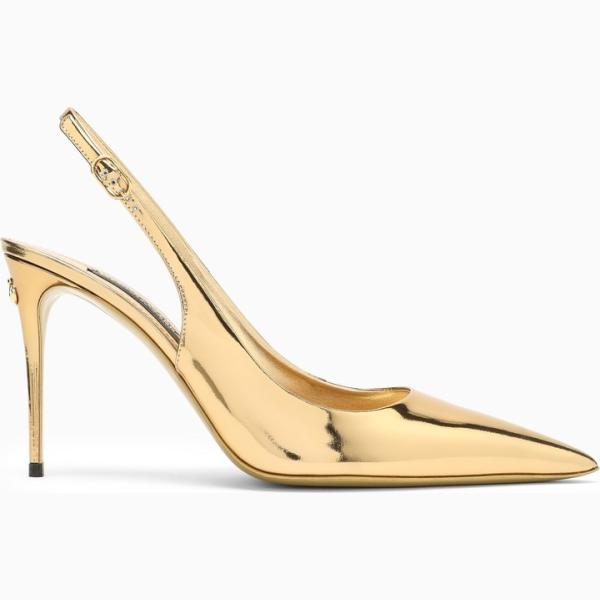 scarpe col tacco Dolce&Gabbana arancione