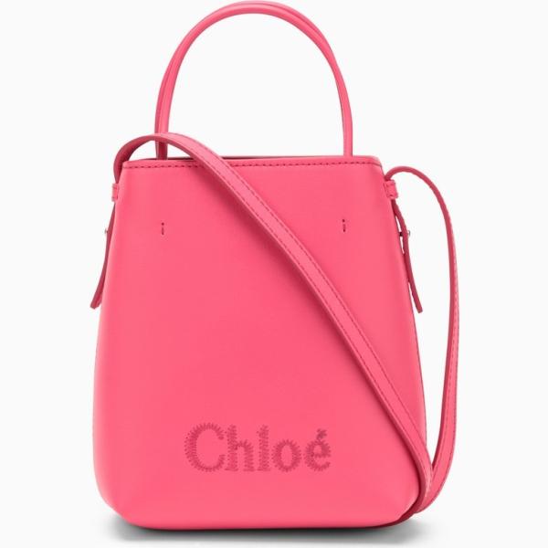 borse tote Chloé rosa