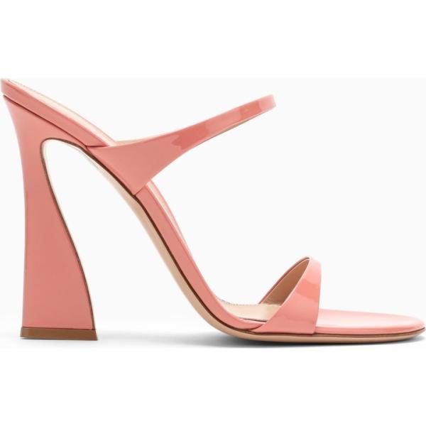 sandali in pelle Gianvito Rossi arancione