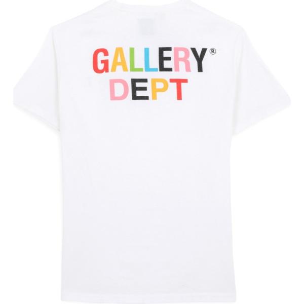 t-shirt Gallery Dept. bianco con stampe