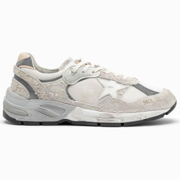 sneakers Golden Goose bianco con stampe