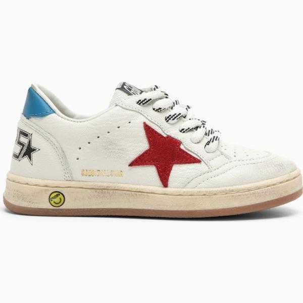 sneakers Golden Goose bianco con stampe