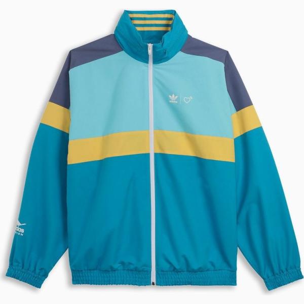 giacche Adidas Statement blu con stampe