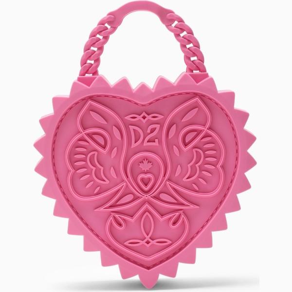 borse a mano Dsquared2 rosa
