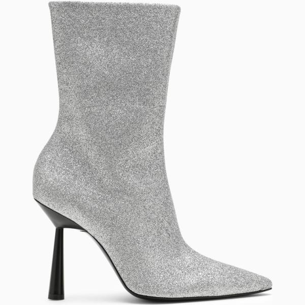 stivaletti Gia Borghini grigio