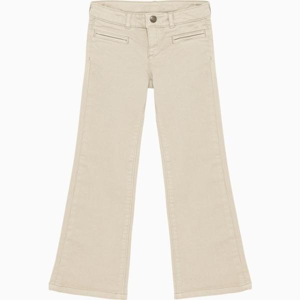 jeans a zampa Bonpoint bianco
