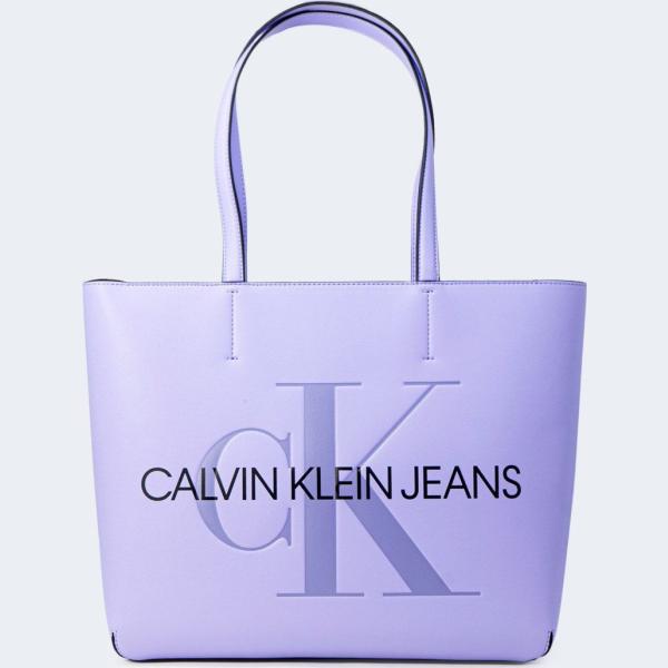 shopping bag Calvin Klein viola