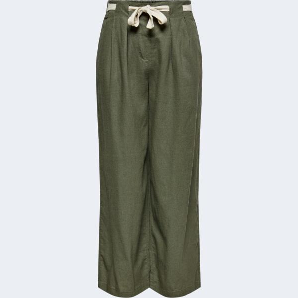 pantaloni a palazzo Jacqueline de Yong verde