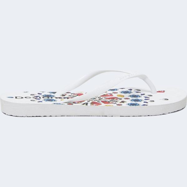 infradito Desigual bianco