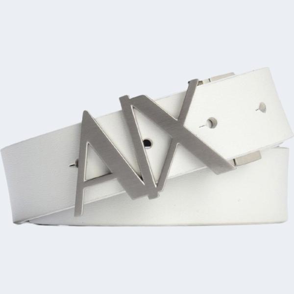 cinture Armani Exchange bianco