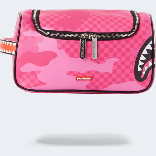 pochette Sprayground rosa military