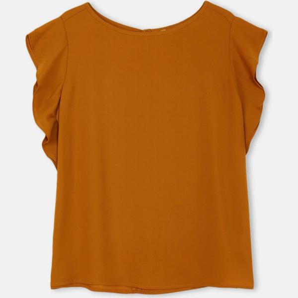 bluse Calliope marrone