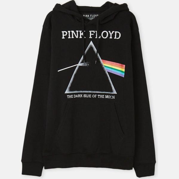 felpe con cappuccio Calliope nero con stampe