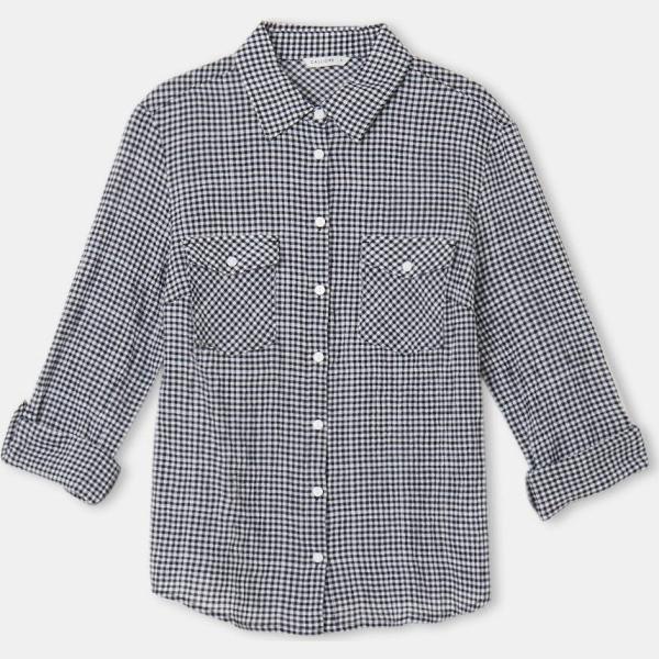 camicie Calliope grigio a quadri