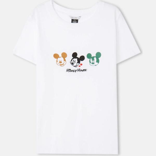 t-shirt Calliope bianco