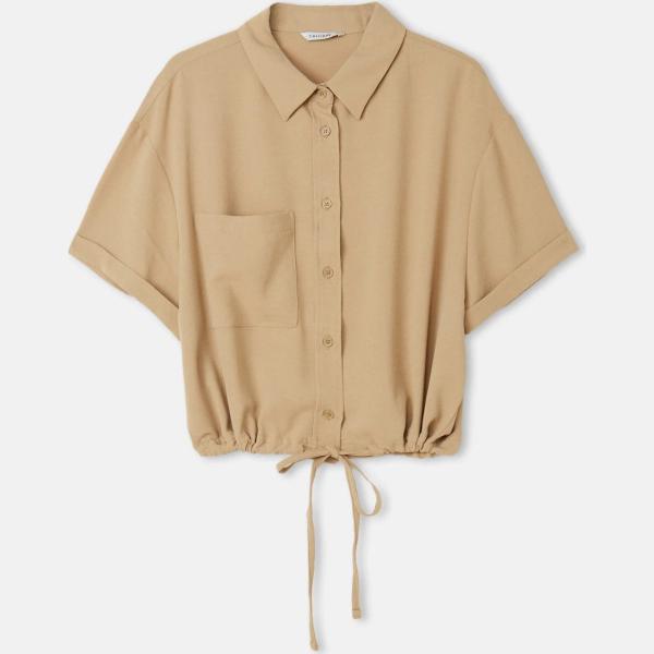 camicie a manica corta Calliope marrone