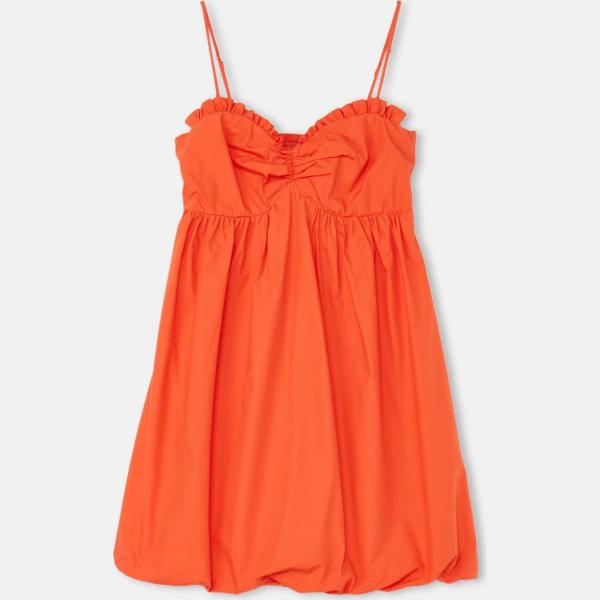 vestiti corti Calliope arancione