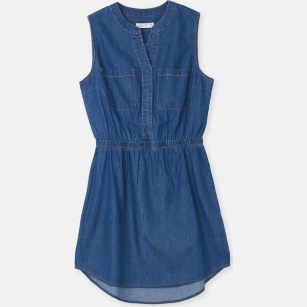 vestiti corti Calliope blu