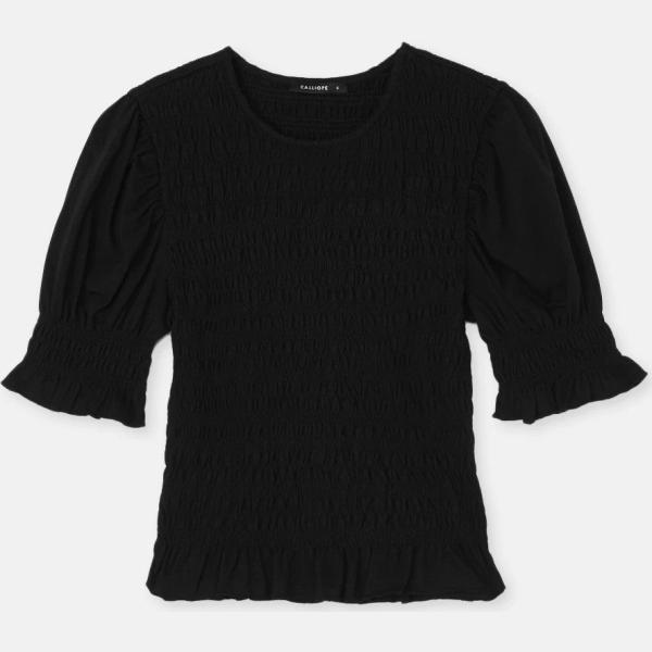 t-shirt Calliope nero