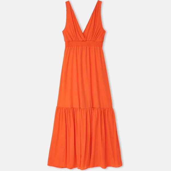 vestiti lunghi Calliope rosso