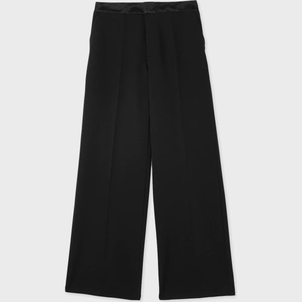 pantaloni a palazzo Calliope nero