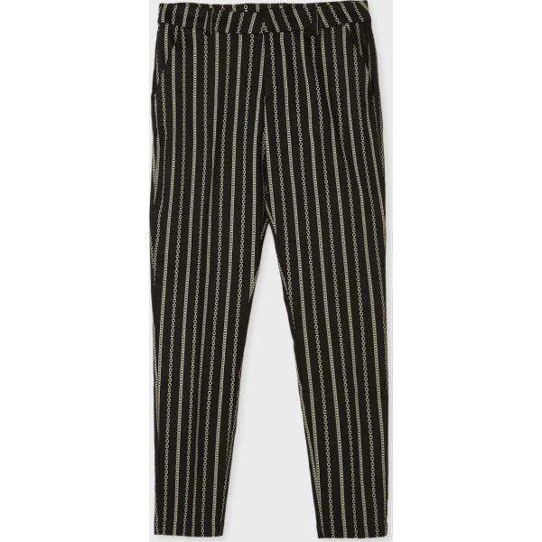 pantaloni Calliope marrone con stampe