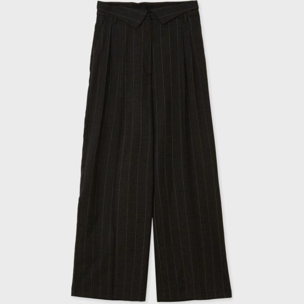 pantaloni a palazzo Calliope nero