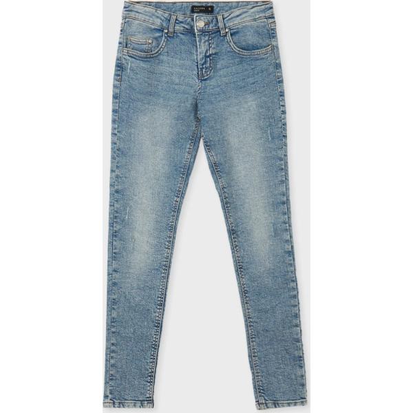 jeans skinny Calliope blu tinta unita
