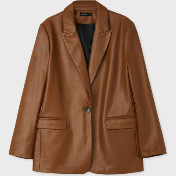 blazer Calliope marrone