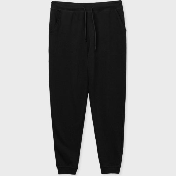pantaloni Calliope nero tinta unita