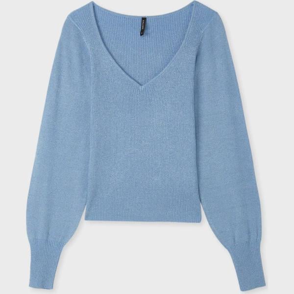 pullovers Calliope blu tinta unita