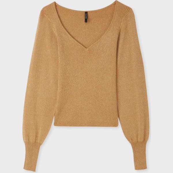 pullovers Calliope marrone tinta unita