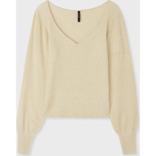 pullovers Calliope bianco tinta unita