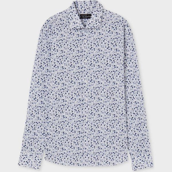 camicie Calliope bianco a fiori