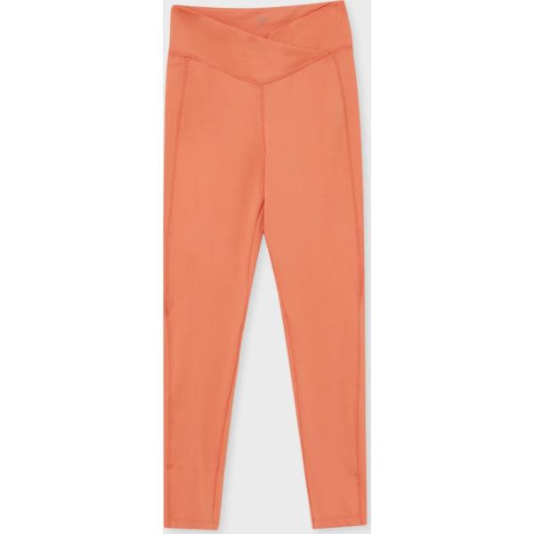 leggings Calliope arancione tinta unita