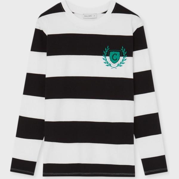 t-shirt Calliope multicolore a righe