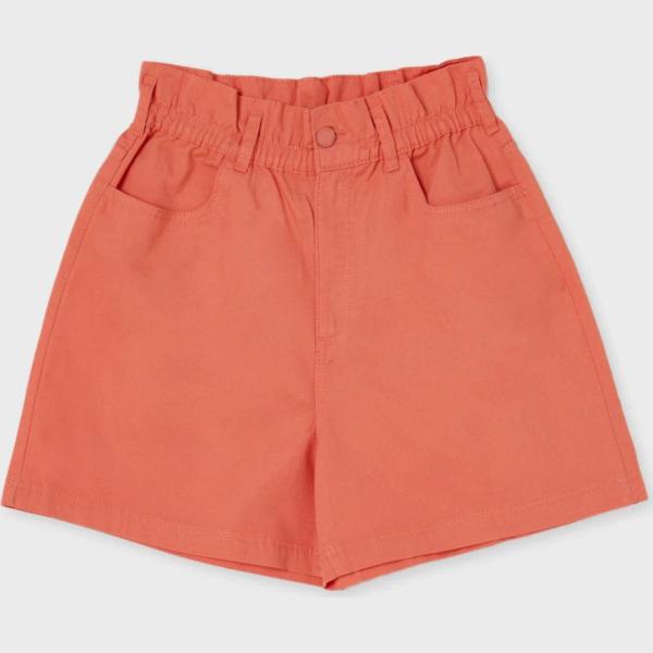 pantaloni Calliope arancione tinta unita