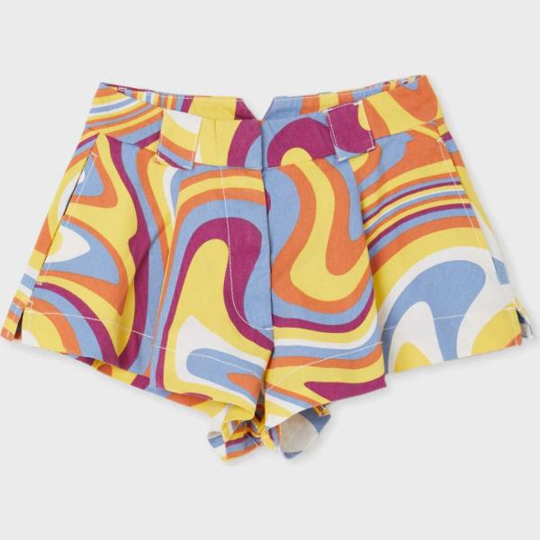 shorts Calliope giallo