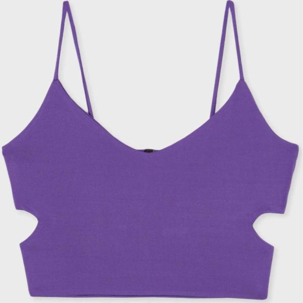 top Calliope viola tinta unita