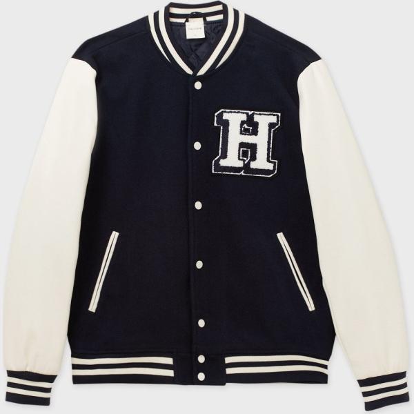 bomber Calliope nero tinta unita