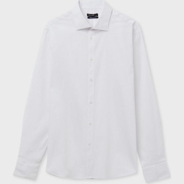 camicie Calliope bianco a pois