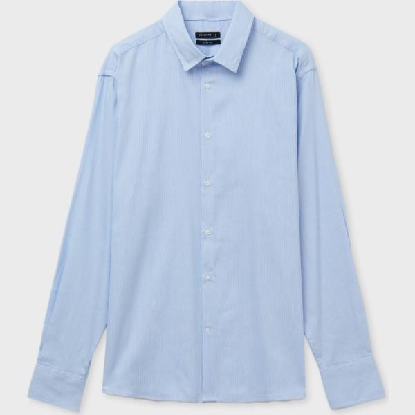 camicie Calliope blu a righe