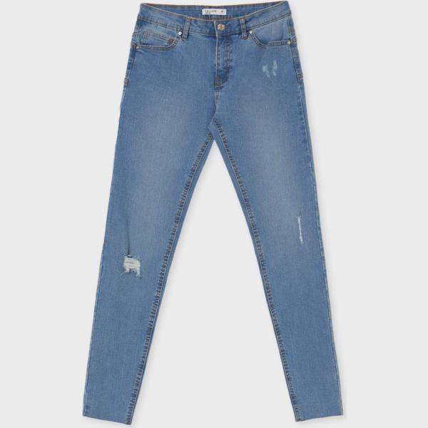 jeans Calliope blu tinta unita