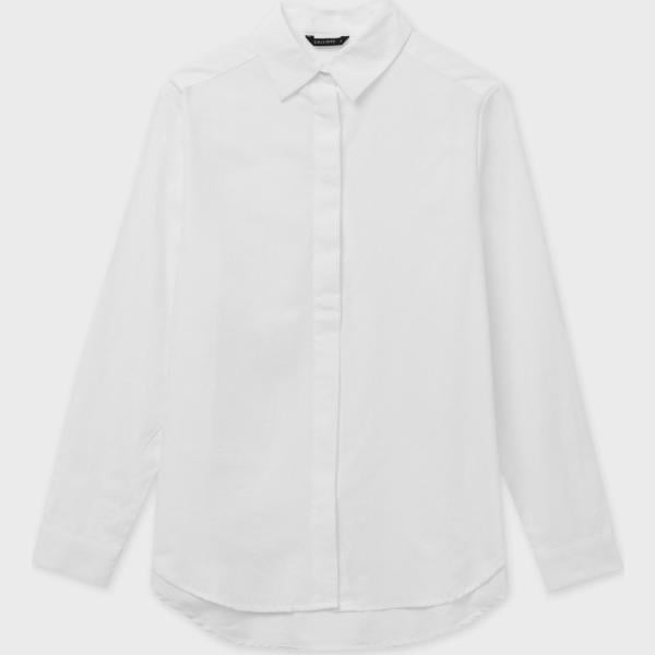 camicie Calliope bianco tinta unita