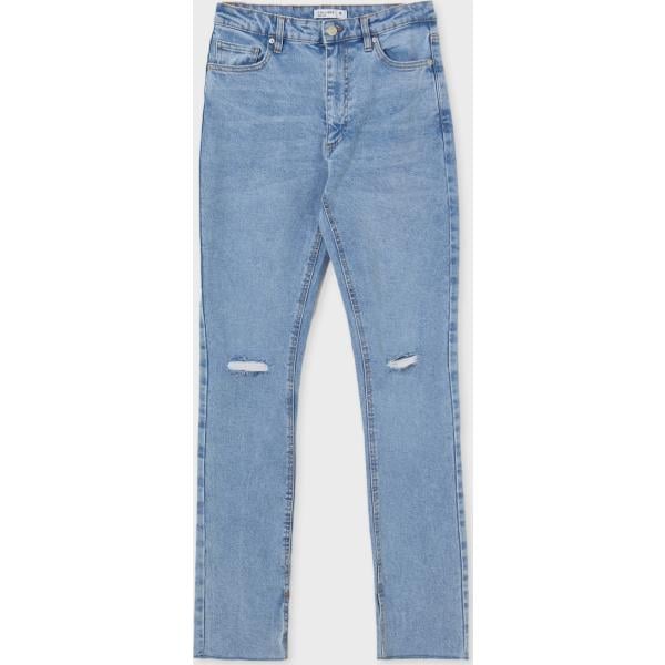 jeans strappati Calliope viola